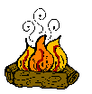 campfire graphic image